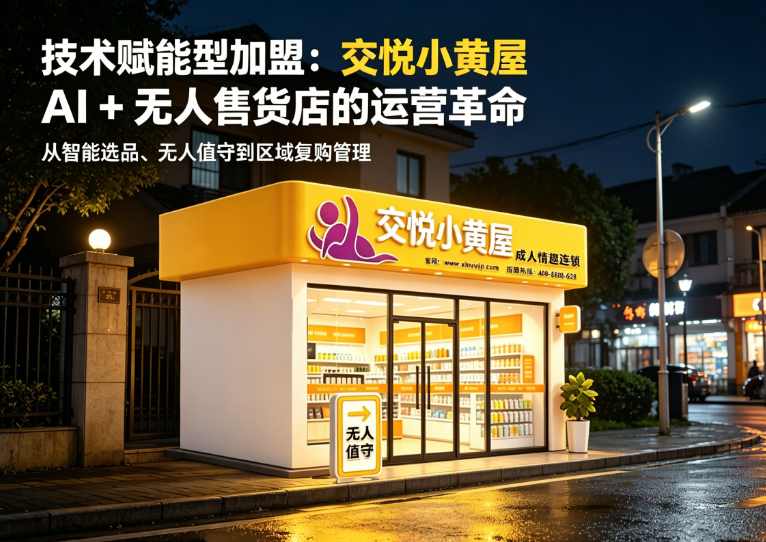 技术赋能型加盟：交悦小黄屋 AI + 无人售货店的运营革命