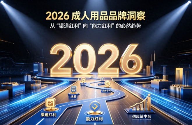 2026 成人用品品牌洞察：从 “渠道红利” 向 “能力红利” 的必然趋势