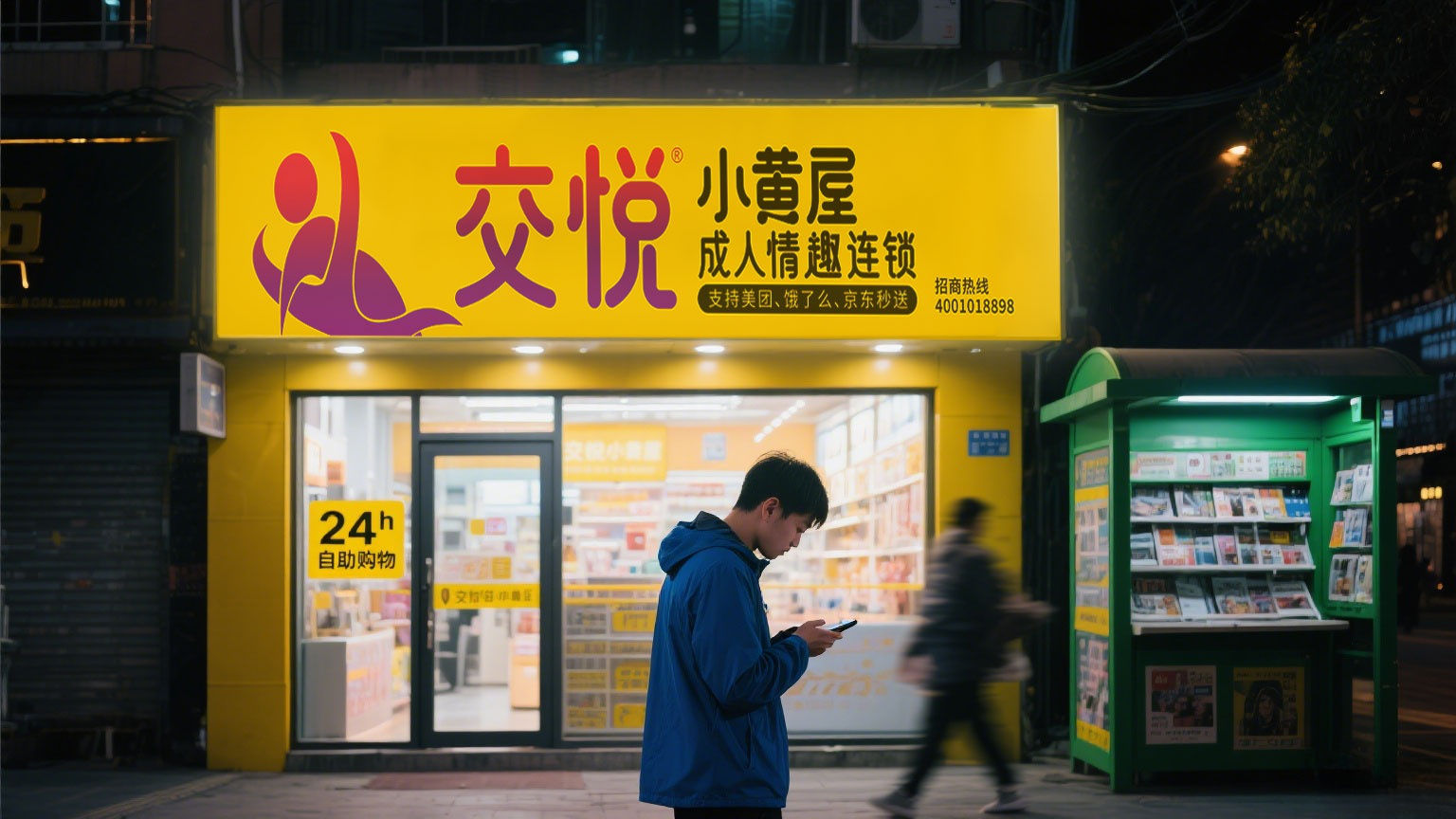 成人用品无人便利店：交悦小黄屋如何定义新时代隐私购物体验？